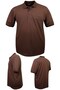 Men's Large Size 115 - 155 Kilograms Suitable Size Lycra Pique Polo Neck Pocket T-Shirt