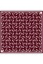 Pure Silk Scarf 4117D02(Twill Silk) -0154 90 X 90 Burgundy - 3
