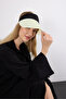 Women's Foldable Wide Brim Straw Visor Beach Hat - 3
