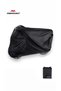 Waterproof Arora 125Cc Topcase Compatible Motorcycle Tarpaulin Motorcycle Tent with Elastic Carrying Bag Black XL Tarpaulin