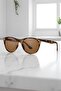 Original 100% Polarized Uv400 Protection Leopard Color Wayfarer Unisex Sunglasses Dkg6272C3