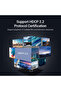 3 in 1 out HDMI 2.0 Switcher Grey Aluminium Alloy Type - 7
