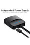 DVI to VGA Converter 0.15M Black Metal Type - 4