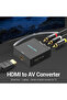 HDMI to RCA Converter Black Metal Type