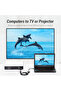 Flat HDMI to VGA Converter 0.15M Black - 6