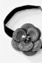 Stone Shiny Motif Collar Necklace - 2