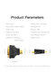 HDMI DVI Bi-Directional Adapter Black - 8