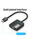 Mini HDMI to VGA Converter with Female Micro USB and Audio Port 0.15M Black - 7