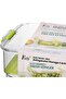 حاوية تخزين ثلاجة خالية من مادة BPA من Felli Duo Fresh Pro بلون شفاف وأخضر سعة 2.7 لتر NVBG11AS-041D - 3
