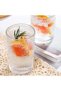 Embossed Drinking Glasses, 4 Pack Crystal, Romantic Vintage Glassware Set for Beverages - 3