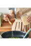 SKY-TOUCH 3Pcs Glass Jars with Bamboo Lids & Spoons - 2