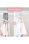 30-Pack Velvet Baby Clothes Hangers with Swivel Hook,Notched Shoulder,Light Pink - 4