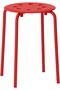 MARIUS Stool, red
