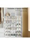 pyebe 6 Layer Free installation shoe box, foldable shoe storage box, plastic shoe cabinet container - 5