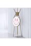 11.8" Pink Acrylic Smiley Face Mirror - Round Wall-Mounted Decor for Living Room, Bedroom, and Bathroom - 6