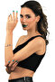 Women's Lacquer Silver Color Plated Adjustable Open Band Spiral Form Bracelet - 3
