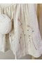 Baby Girl Floral Embroidered Linen Dress with Bag 6-24 Months - 3