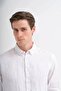 Men's Long Sleeve Linen Shirt 2037 - 4