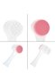 Hammer Double-Sided Facial Cleansing Brush Soft Silicone and Fine Brush Bristles - 4