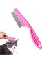 Pet Lice Comb Fine Tooth Grooming Tool for Removing Tear Stains, Fleas, Dandruff, Lice Flea Comb - 3