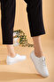 Genuine Leather Comfortable Orthopedic Daily Rubber Laced Soft Women's Shoes - 4