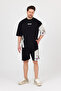 Men's News Garnished T-Shirt Oversize - 7