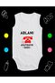 Cotton Don'T Make My Sister Nostalgia Phone Printed Combed Cotton Baby Body with Snap Fasteners Badi Zıbın Aabes111