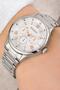 Steel Cord Silver Color 3 Atm Waterproof Women's Wristwatch
