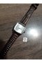New Fashion Minimal Vintage Retro Women's Wristwatch.. Dark Coffee Band.. Silver Case - 3