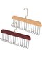 Wooden 360 Degree Rotatable 8-Hook Clothes Bra Scarf Tie Belt Bags Hanger Rack Hanger 1Pcs - 2