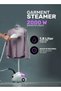 Garment Steamer 2000W Vertical Portable Fast Heat Clothes Steamer Dual Steam Levels Water Tank 1.8 L - 7