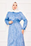 Beli Tünelli Double Tunic Hijab Set Light Blue - 2