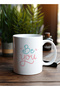 كوب سيراميك سعة 11 أونصة بتصميم Be You - 2