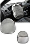 Solar Steering Wheel Sunshade Car Auto Steering Wheel Sunshade Steering Wheel Sun K Case - 3