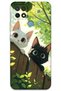 Oppo A15 Compatible Cat Patterned Phone Case + Screen Protector - 5785