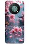 Huawei Nova Y90 Compatible Floral Patterned Phone Case + Screen Protector - 5794