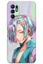 Oppo Reno 6 Compatible Anime Patterned Phone Case + Screen Protector - 5743