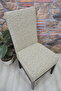 Straight Chair Cover, Jacquard Fabric - 2