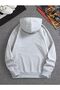 3 Thread Unisex Chicago Printed Hooded Oversized Sweatshirt Hoodie - 2