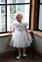 Flower Girls Dress White 3224