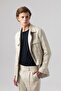 Italian Style Slim Fit Linen Safari Jacket 5253-14 - 6