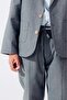 Boy's Linen Jacket Summer Thin 3 Pieces Stylish 2-3-4-5-6-7-8-9-10 Years Old Holiday Suit - 3