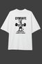 Gym Raffe Printed Oversize T-Shirt - 3