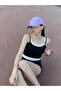 Adjustable Basic Unisex Lilac Plain Sports Hat