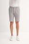 Men's Cazador Premium Side Pocket Waist Lace up Slim Fit Cut Narrow Leg Linen Bermuda - 2