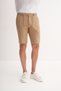 Men's Cazador Premium Side Pocket Waist Lace up Slim Fit Cut Narrow Leg Linen Bermuda - 2
