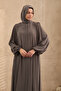 Mevlana Ferace with Balloon Sleeves - 3