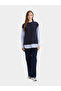 Women Navy Blue Solid T-Shirt - 4