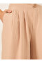 Crinkled Pleated Wide Leg Pants - 3