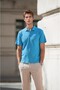 Men's Polo Neck Button Short Sleeve 100% Cotton T-Shirt Thclvr.Dncr - 3
